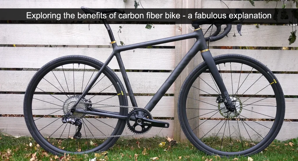 Tutustuminen edut hiilikuitu pyörä-satumaattinen selitys-