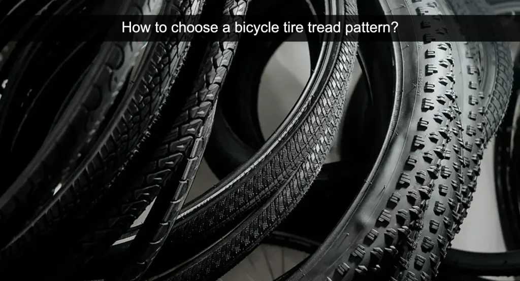 Miten valita polkupyörän renkaan kulutuspinnan kuvio-