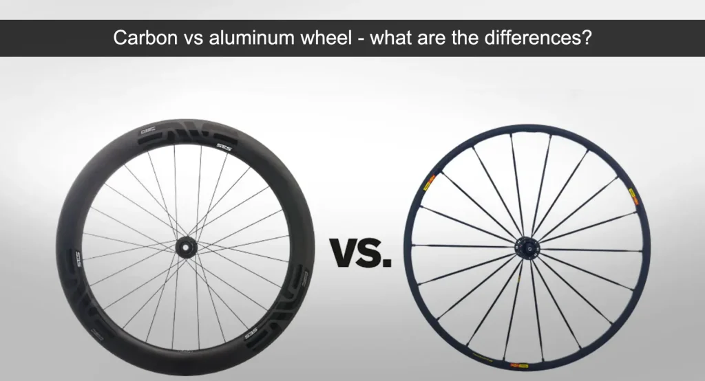 Roue en carbone ou en aluminium - quelles sont les différences ?