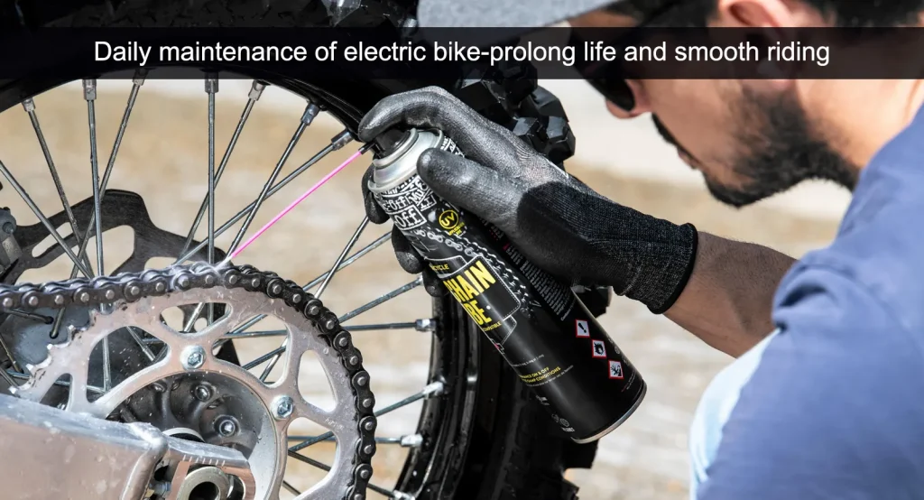 Entretien quotidien du vélo électrique - prolonger sa durée de vie et rouler en douceur