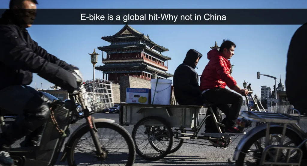 La bicicleta eléctrica es un éxito mundial, ¿por qué no en China?