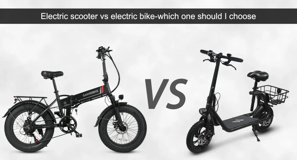Scooter électrique ou vélo électrique : lequel choisir ?