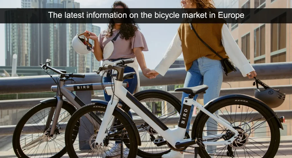 La información más reciente sobre el mercado de bicicletas en Europa-.