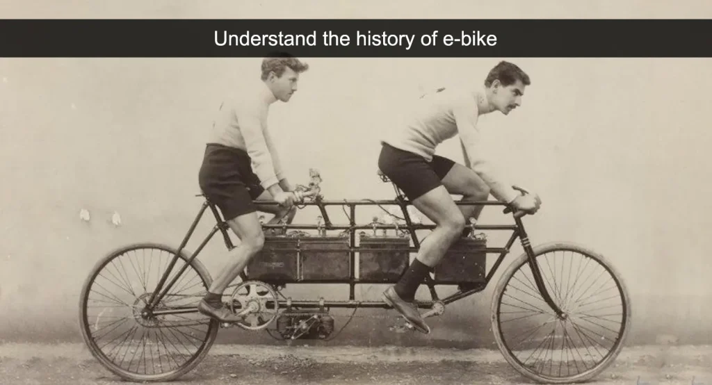 Comprendre l'histoire du vélo électrique