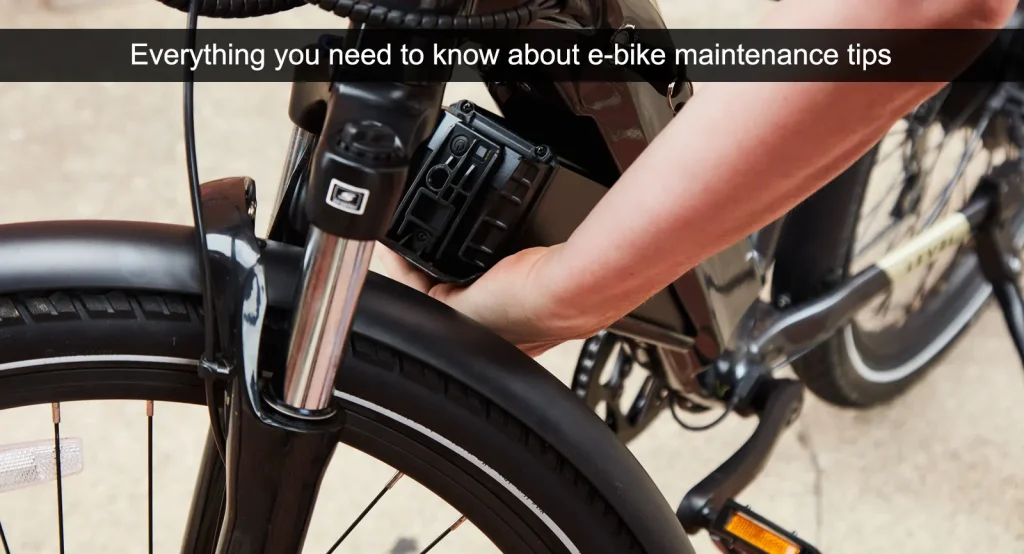 connaître les conseils d'entretien des vélos électriques