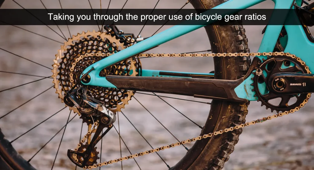 l'utilisation correcte des rapports de vitesse des bicyclettes