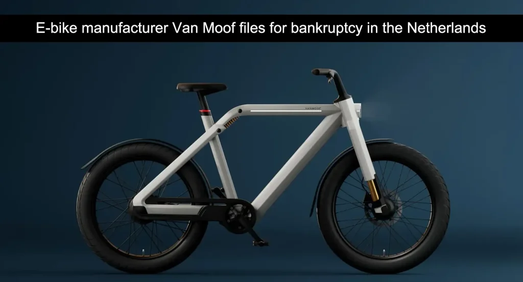 El fabricante de bicicletas eléctricas Van Moof se declara en quiebra en los Países Bajos