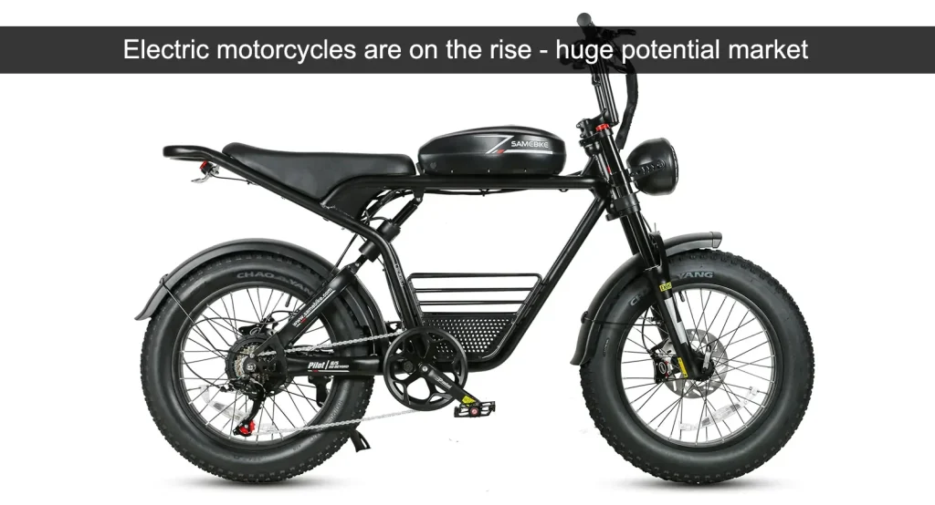 Las motos eléctricas están en alza: un mercado potencial enorme.