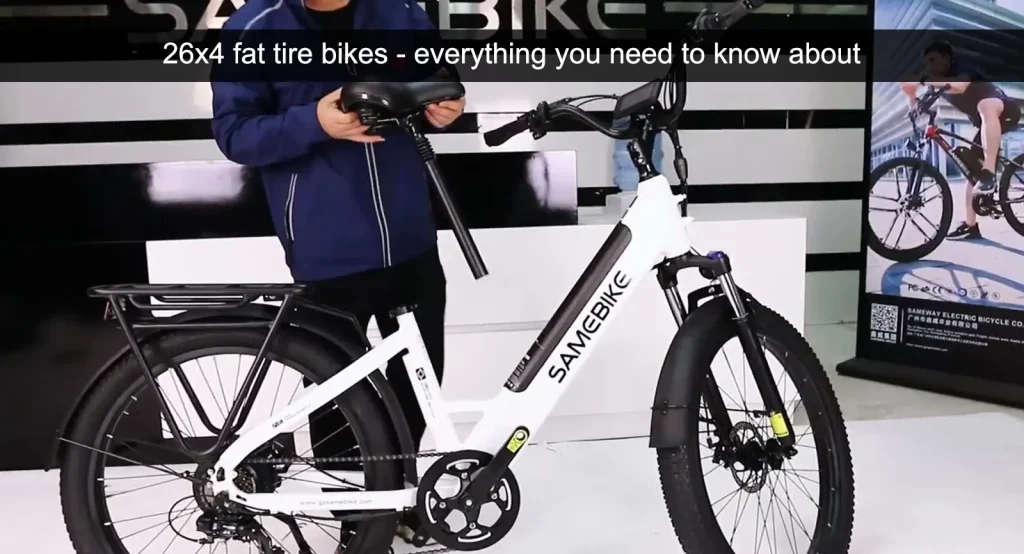 26x4 fat tire cykler - alt hvad du behøver at vide om dem