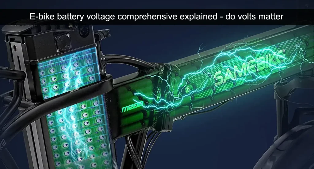 E-bike batterispænding omfattende forklaret - betyder volt noget?