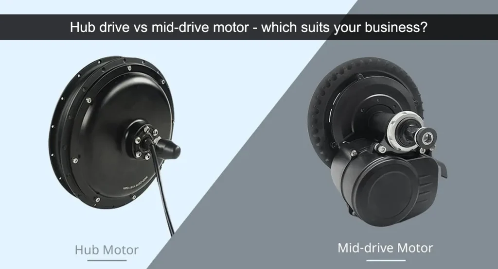 Navmotor vs. mid-drive motor - hvad passer til din virksomhed?