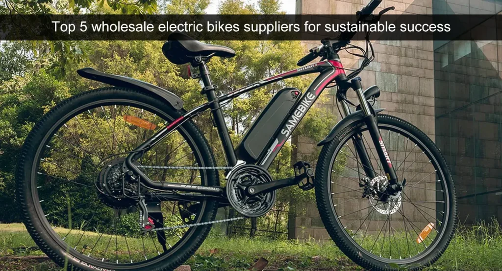 Top 5 engros-leverandører af elektriske cykler til bæredygtig succes