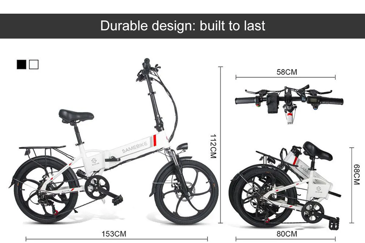 Samebike 20LVXD30 II - best wholesale folding e-bike
