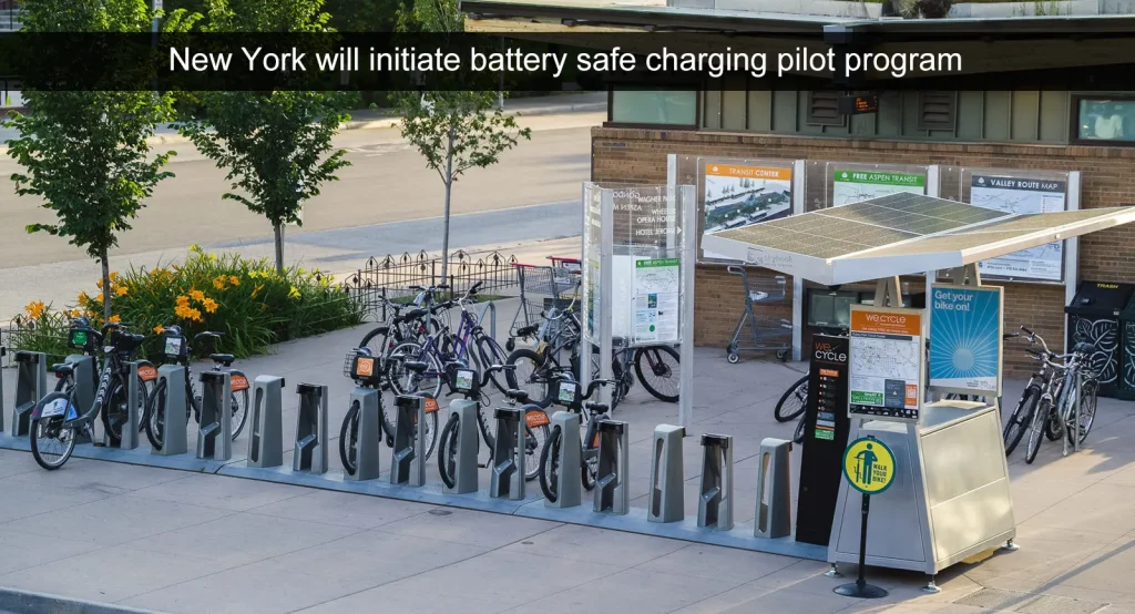 Nueva York iniciará un programa piloto de recarga segura de baterías