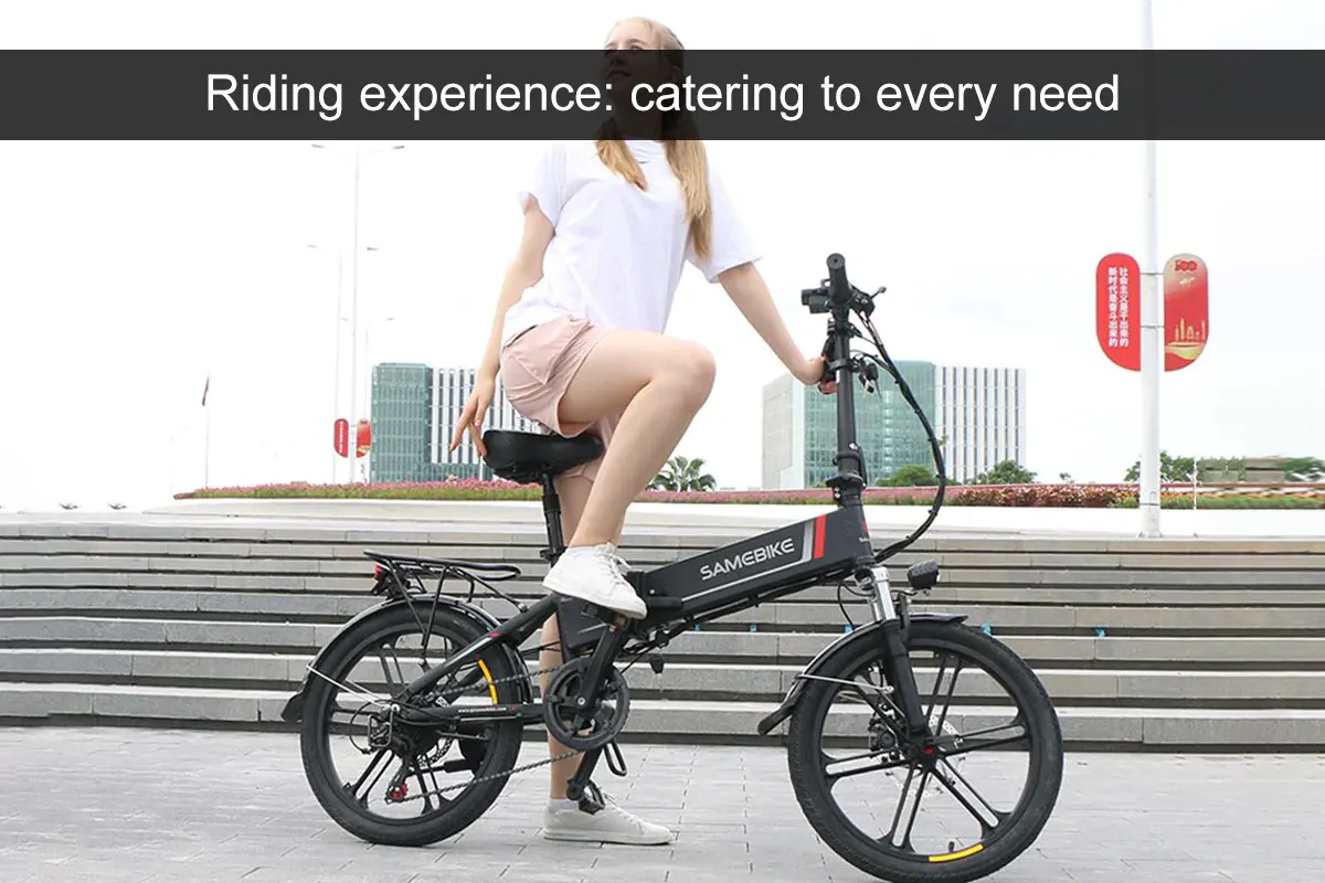 Samebike 20LVXD30 II - best wholesale folding e-bike