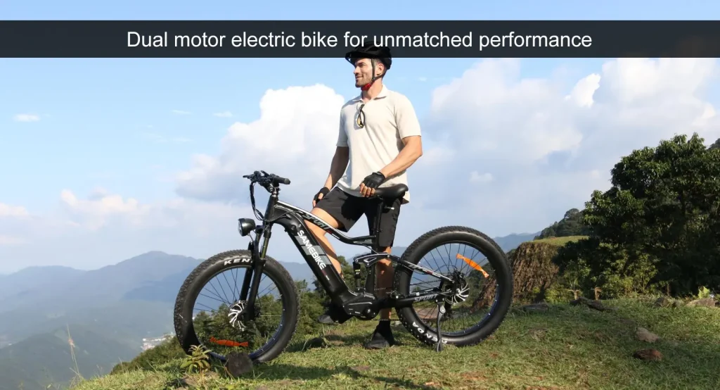 Elektrisk cykel med to motorer for uovertruffen ydeevne