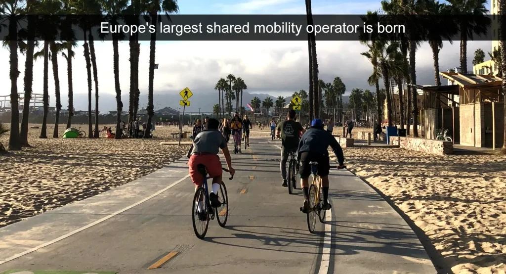 Nace el mayor operador europeo de movilidad compartida