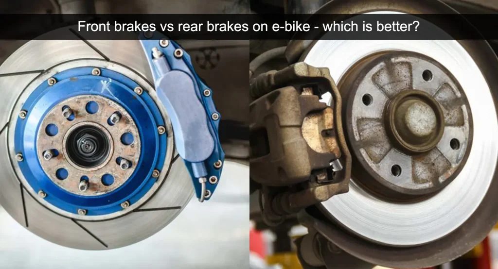 Forbremser vs. bagbremser på elcykel - hvad er bedst?
