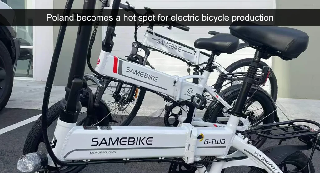 Polonia se convierte en un punto caliente para la producción de bicicletas eléctricas