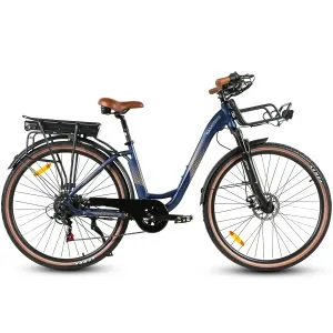 SAMEBIKE RS-A07 36V13AH Retro 28 tuuman 500W taka-akku City Electric Bike-3