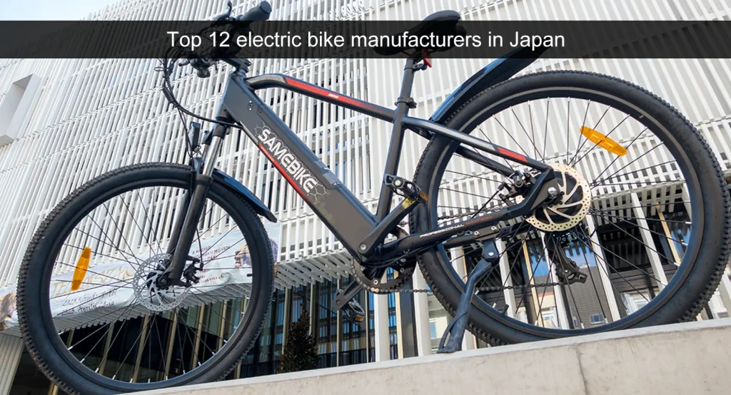 Top 12 sähköpyörän valmistajaa Japanissa