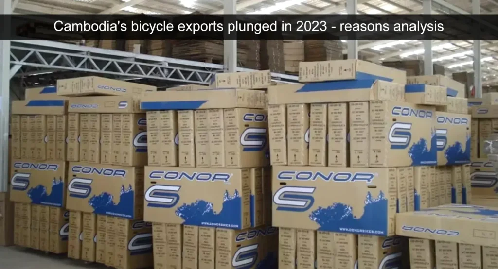 Las exportaciones de bicicletas de Camboya se desplomaron en 2023 - análisis de razones