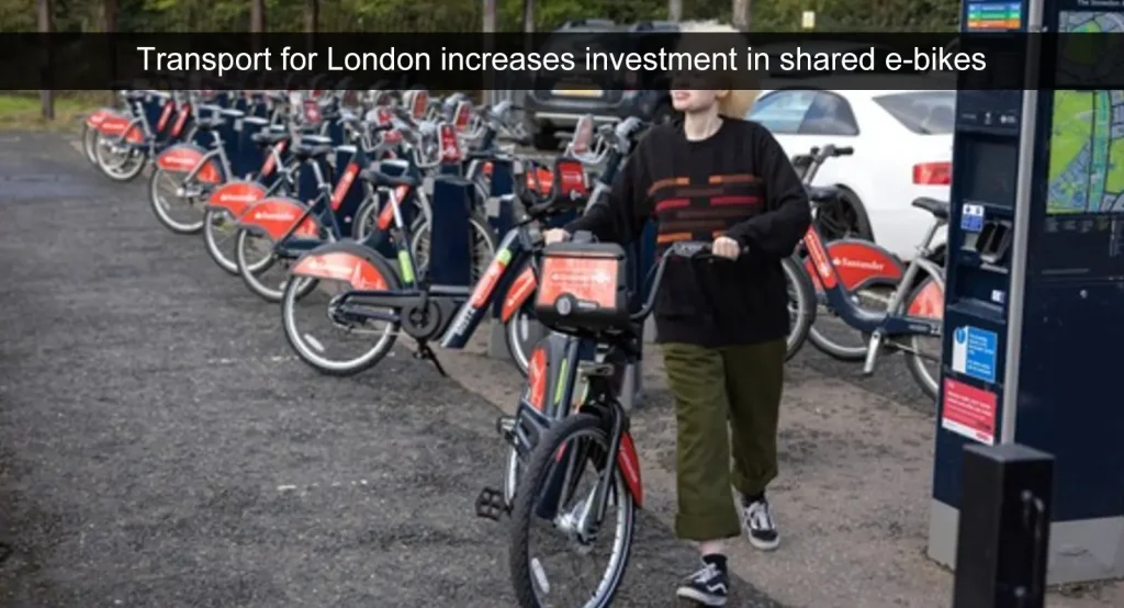 Transport for London aumenta la inversión en bicicletas eléctricas compartidas