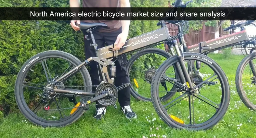Análisis del tamaño y la cuota de mercado de las bicicletas eléctricas en Norteamérica
