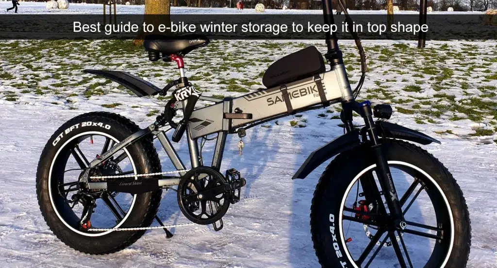 Bedste guide til vinteropbevaring af elcykler for at holde dem i topform