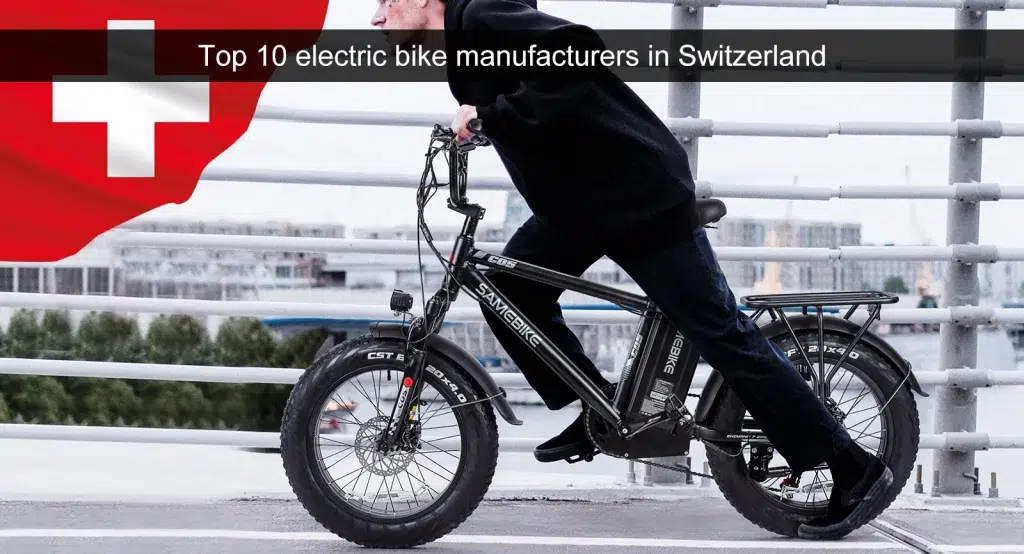 Les 10 meilleurs fabricants de vélos électriques en Suisse