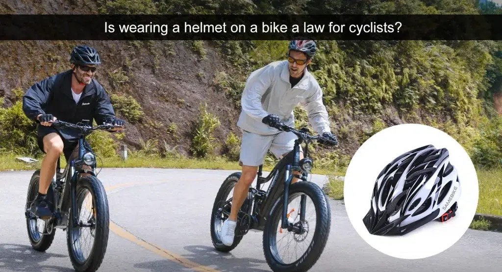 Er det lovpligtigt for cyklister at bære hjelm på cyklen?