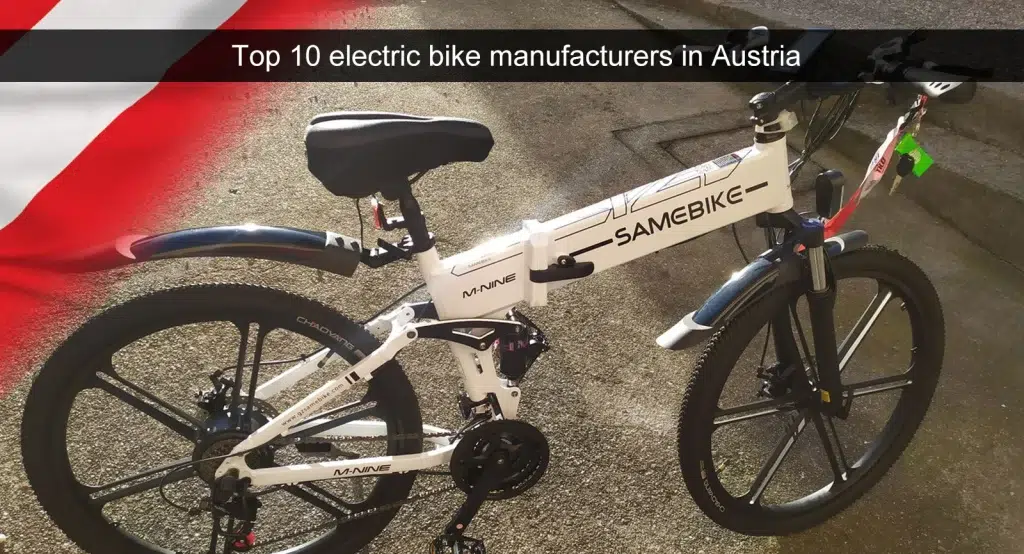 Les 10 premiers fabricants de vélos électriques en Autriche