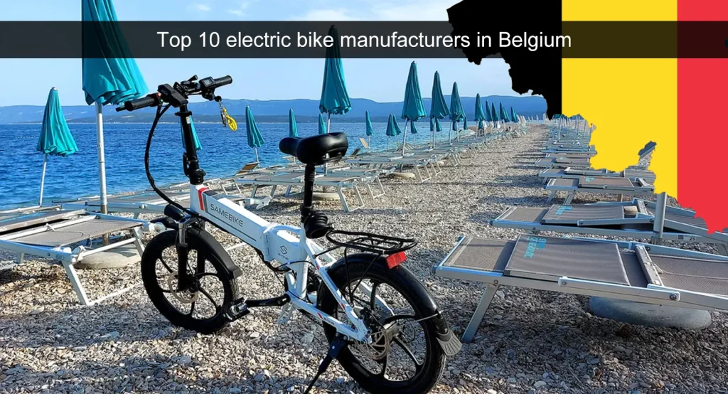 Les 10 premiers fabricants de vélos électriques en Belgique