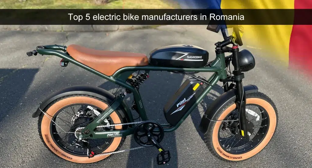 Les 5 premiers fabricants de vélos électriques en Roumanie