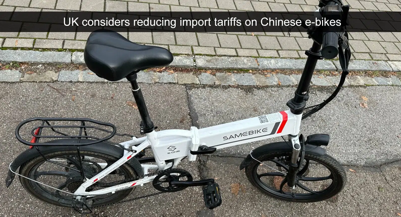 Storbritannien overvejer at reducere importtolden på kinesiske elcykler