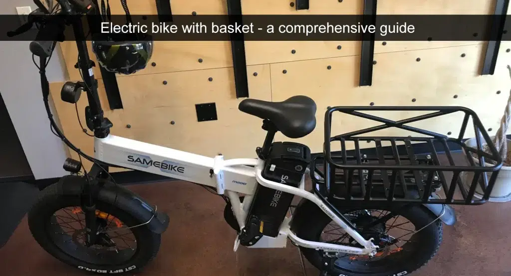 Bicicletta elettrica con cestino: una guida completa
