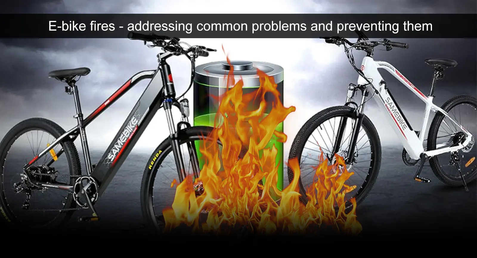 Incendies de vélos électriques - résoudre les problèmes courants et les prévenir