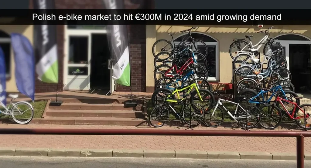 Poolse e-bike markt bereikt €300M in 2024 door groeiende vraag
